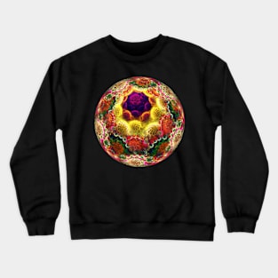 Spherical dahlia Crewneck Sweatshirt